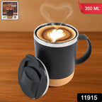 Sleek Coffee Mug with Secure Lid