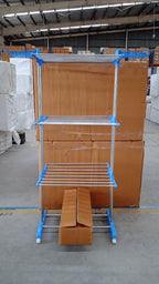 Foldable Stainless Steel Clothes Drying Stand Rack