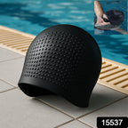 Konex Premium Silicone Waterproof Swimming Cap (1 Pc)